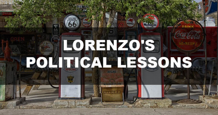 Lorenzo's political lessons