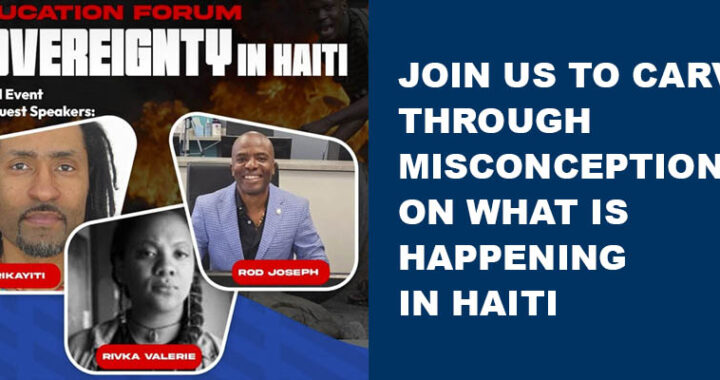 Sovereignty in Haiti virtual event