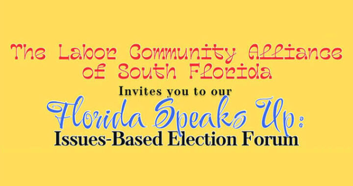 Florida Speaks Up election forum